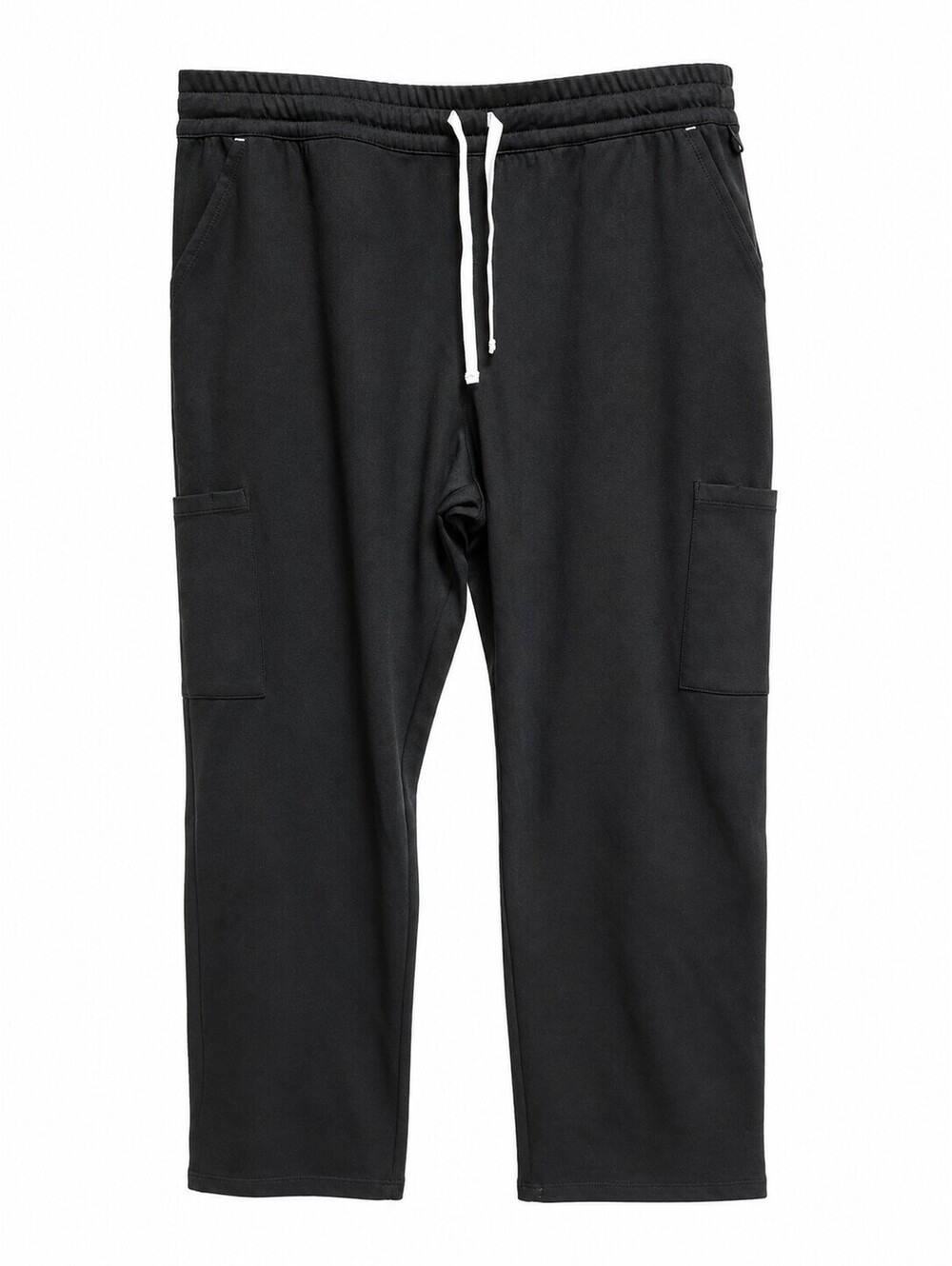 Cherokee Men's Straight Leg Black Pants XL Short